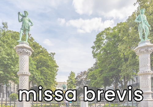 Lettres en voix | Missa Brevis